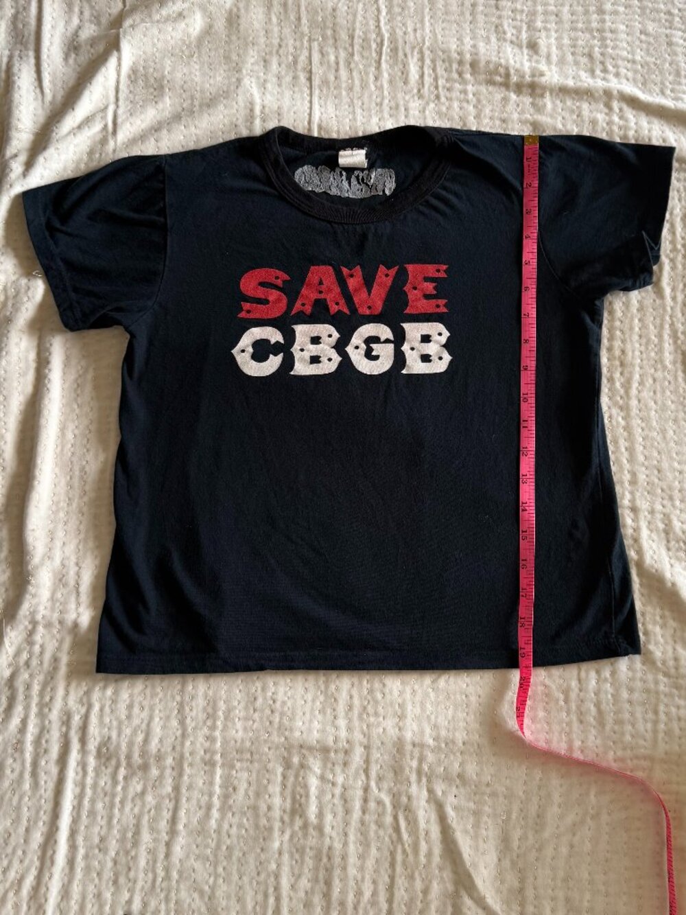 CBGB t-shirt from the original CBGBs